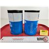 Image 5 : Chevron Special Motor Oil Cans (2) (All Measure: 6-1/2"H x 4"Dia)