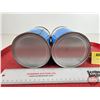 Image 7 : Chevron Special Motor Oil Cans (2) (All Measure: 6-1/2"H x 4"Dia)