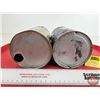 Image 7 : HUSKY Oil Cans (2):  - Heavy Duty Special Motor Oil - Statolube "6000" (All Measure: 6-1/2"H x 4"Dia