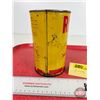 Image 5 : SHELL RIMULA OIL Can : Series 3 Motor Oil (All Measure: 6-1/2"H x 4"Dia)