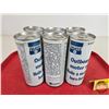 Image 4 : CHRYCO Outboard Motor Oil Tins (6 pk) (All FULL !) (Each Measure: 6-1/4"H x 2-3/4"Dia)
