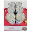 Image 6 : CHRYCO Outboard Motor Oil Tins (6 pk) (All FULL !) (Each Measure: 6-1/4"H x 2-3/4"Dia)