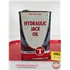 Image 2 : TUMBLER Hydraulic Jack Oil Tin (7"H x 4-1/2"W x 2-1/2"D)