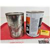 Image 5 : Oil Cans (2):  - Motomaster Dexron II  - PetroLon's Slick 50 (Both FULL !)  (6"H x 4"Dia)