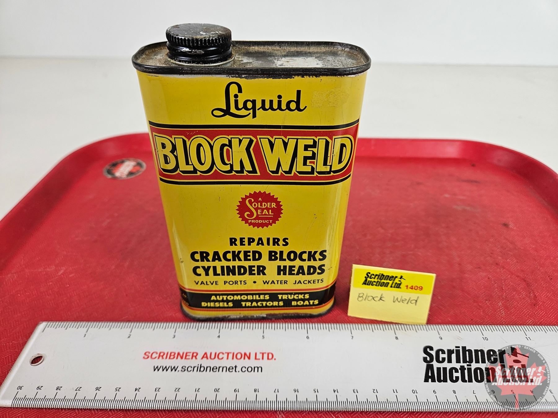 Block Wled Liquid BLOCK WELD Tin (Solder Seal) (Full !) (6