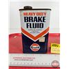 Image 2 : GULF Heavy Duty Brake Fluid Tin (6"H)