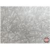 Image 5 : Chrome Table Top Only (Grey "Cracked Ice") (3"H x 48"W x 32"D) (No Leaf / No Legs)