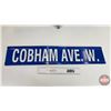Image 2 : Street Signs (2): (w/Street Sign Cross Bracket) - FINK ST W - COBHAM AVE W (Both Measure: 6" x 30")