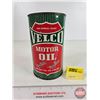 Image 4 : VELCO Motor Oil Can (6-1/2"H x 4"Dia)