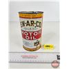 Image 1 : EN-AR-CO Motor Oil Can (6-1/2"H x 4"Dia)