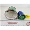 Image 7 : CLOVER Compound Tins (2) (Both With Contents) (Largest Measures: 4-1/2"H x 3-1/4"Dia)
