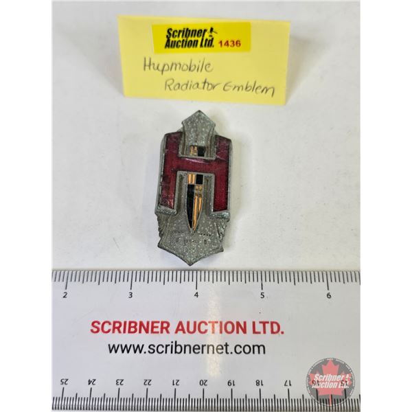Hubmobile Radiator Emblem  (3" x 1-1/4")