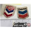 Image 8 : CHEVRON Oil Can & 2 Patches  (6-1/2"H x 4"Dia)