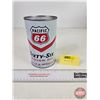 Image 1 : PACIFIC 66 "SIXTY-SIX" Motor Oil Can (6-1/2"H x 4"Dia)