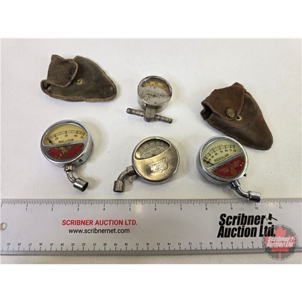 Vintage Tire Gauges (4) (Variety)