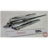 Image 6 : Hood Ornament (1956 ? Caddy) (21-1/4"L)