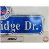 Image 4 : Double Sided Aluminum Street Sign : CITY OF RICHLAND, MISSISSIPPI : Southridge Dr. (9-3/4" x 24")