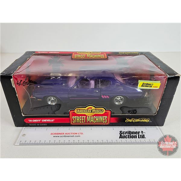 American Muscle : ERTL Collectibles : '70 Chevy Chevelle (Scale 1:18) (Box Measures: 5-1/4"H x 13-3/