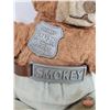 Image 2 : Teddy Bear : SMOKEY "Ranger" Badge  (13"H)