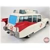Image 6 : Kenner Toys : Ghost Busters ECTO-1 with 3 Action Figures (Plastic) (orig Box / box damage) (Box Meas
