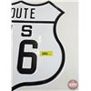 Image 5 : Single Side Steel Quality Reproduction Sign : ROUTE 66  (16" x 16-1/2")