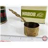 Image 3 : NABOB Collector Combo (3): - Scoop - Coffee Tin - Poultry Seasoning Tin (Paper Label) (6"H x 4"W x 2
