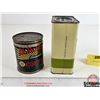 Image 9 : NABOB Collector Combo (3): - Scoop - Coffee Tin - Poultry Seasoning Tin (Paper Label) (6"H x 4"W x 2