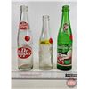 Image 2 : Bottles (3) : - Dr. Pepper (Red/White ACL) - Mountain Dew (Green) (Red/White ACL) - Dr. Pepper (Embo