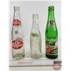 Image 4 : Bottles (3) : - Dr. Pepper (Red/White ACL) - Mountain Dew (Green) (Red/White ACL) - Dr. Pepper (Embo