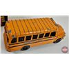 Image 8 : Toy Buses (3): - School Bus - Double Decker (4-1/2"H) - Greyhound