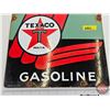 Image 4 : Single Sided Porcelain Quality Reproduction Sign : TEXACO Sky Chief GASOLINE (18" x 12")