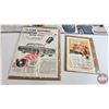 Image 9 : Collector Combo : Vintage Automotive Ads (10) (Largest Measures: 15" x 21")