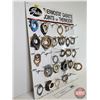 Image 3 : Gates Store Display Rack (Metal) (Peg) THERMOSTAT GASKETS with Old Stock Gaskets (30" x 24")