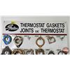 Image 4 : Gates Store Display Rack (Metal) (Peg) THERMOSTAT GASKETS with Old Stock Gaskets (30" x 24")