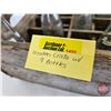 Image 10 : Collector Combo : Wood Bottle Crate "GRAND Soft Drink" & Clear Bottles (9) (Bottles: Mr Pibb, Tall, 