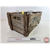 Image 9 : Collector Combo : Wood Bottle Crate "GRAND Soft Drink" & Clear Bottles (9) (Bottles: Mr Pibb, Tall, 