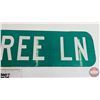 Image 11 : Double Sided Aluminum Street Sign : JOSHUA TREE LN (6" x 36")