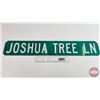 Image 7 : Double Sided Aluminum Street Sign : JOSHUA TREE LN (6" x 36")