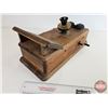 Image 5 : Antique Wood Box Telephone (19"H x 13-1/2"W x 9"D)