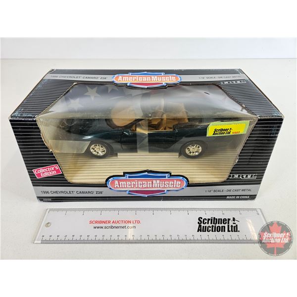 American Muscle Die-Cast : Collector's Edition : 1996 Chevrolet Camaro Z28 (Scale 1:18) (Box Measure