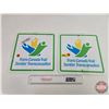 Image 1 : Single Sided Aluminum Signs (2) : Trans Canada Trail (11-3/4" x 11-3/4")