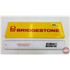 Image 1 : BRIDGESTONE Store Display Tire Rack Sign (12-1/2" x 3-1/2")