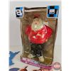 Image 2 : SANTA Theme Collector Combo: - NASCAR 2004 8" Collectible Figurine (Box Measures: 9"H x 5-3/4"W x 3-