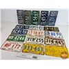 Image 1 : Alberta Lic Plates (17) : 1960's & 1970's (Note: One Matching Set) (All 6" x 12")