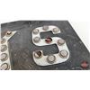 Image 6 : Railroad Tracks Crossing Steel Sign : TRACKS (Reflective Button Lenses) (8"H x 27-1/4"W x 1/2")