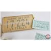 Image 3 : MAINE USA Trailer Lic Plates 1974 (NEVER OPENED) : 17-220 ; 17-223 ; 17-224 ; 17-225 (with Orig Pape