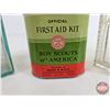 Image 7 : Apothecary & First Aid Collector Combo (11) :  - (7) Bottles (Embossed) (Variety) - (1) Boy Scouts o