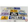 Image 1 : Foreign Lic Plates (10) (Variety) : Incl. Saint Marten; Aruba; Barbados; Belize; etc (Biggest Measur