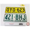 Image 1 : Australia Lic Plates (2)  (5-1/4" x 14-1/2")