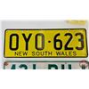 Image 2 : Australia Lic Plates (2)  (5-1/4" x 14-1/2")